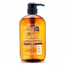 日本熊野咖思美马油洗发水600ml
